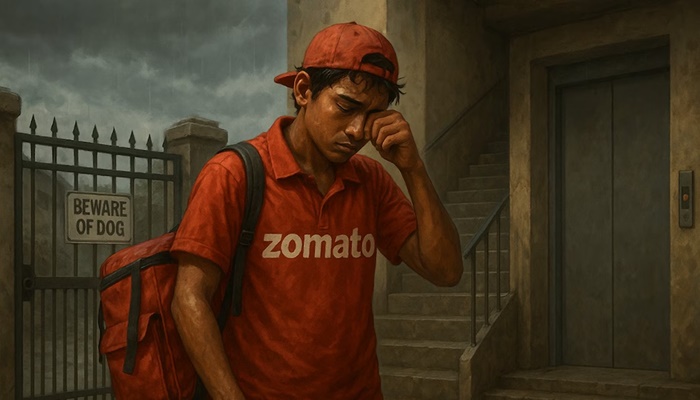 'Just a delivery boy, but also human': Slapped, abused, denied lifts, 18-year-old Zomato worker’s Reddit post sparks outrage