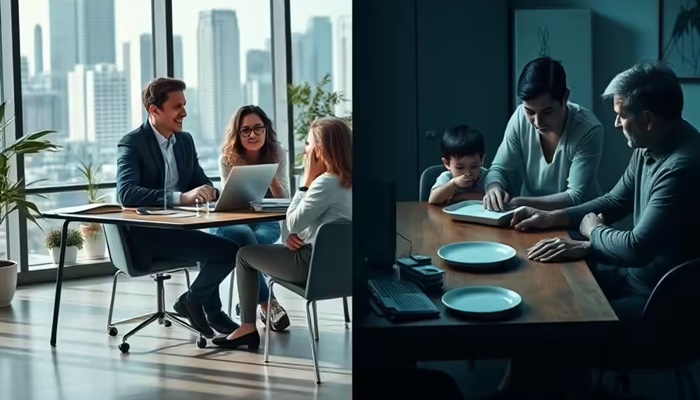 Work From Home: A profitable strategy for companies, but a growing burden on families