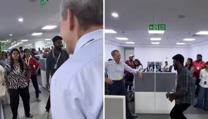 Viral video of Indian employees dancing for foreigner sparks outrage: ‘This is embarrassing’