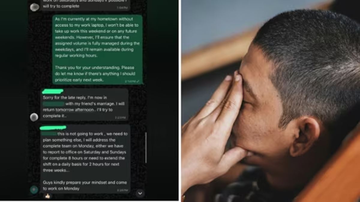 'Work weekends or stay late daily': Indian manager's shocking ultimatum to employees