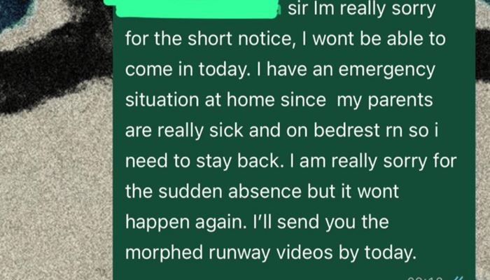 ‘There’s a responsibility too’: Indian boss denies emergency leave to unpaid intern; her parents were on bed rest