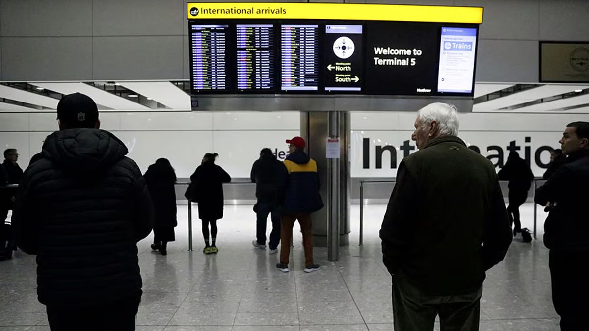 'Not a single British employee': US traveller calls out Indian workers at a London airport