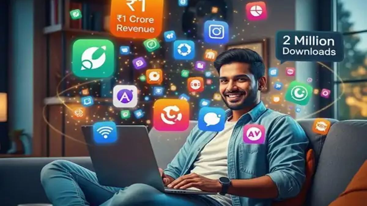 ₹1 crore from side hustle in 2 yrs: Indian techie shares how he built apps working alone after office hours