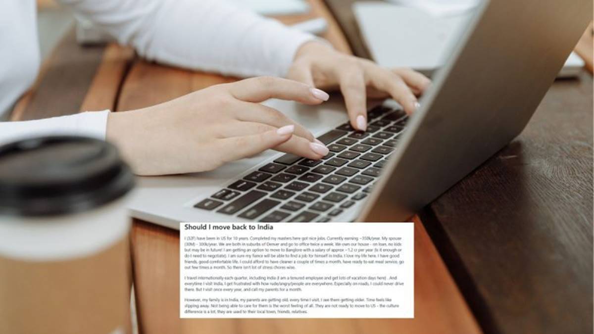 “Is ₹1.2 Crore Salary Enough?” Indian Woman Settled In US Considers Moving Back To India; Here’s What Netizens Say