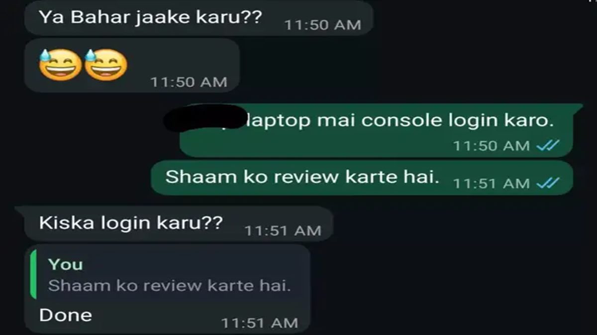 'Look at her attitude': Manager shocked at newly joined employee's WhatsApp question