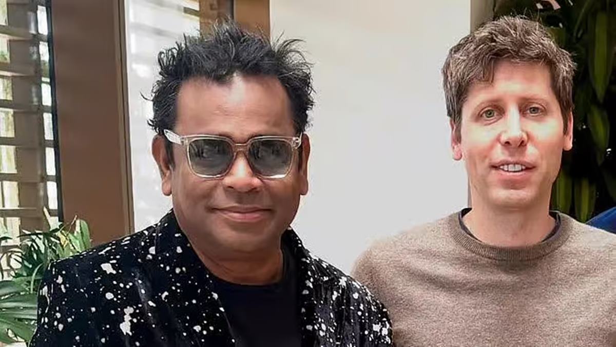 'Don't Create Tech That Makes People Lose Jobs': AR Rahman's Advice To Sam Altman On AI