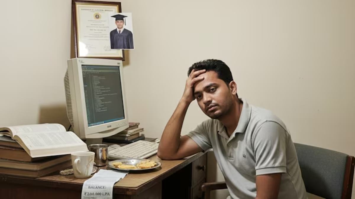 MS from US and yet full-stack Indian techie stuck at Rs 2 LPA, after resigning cannot find a job