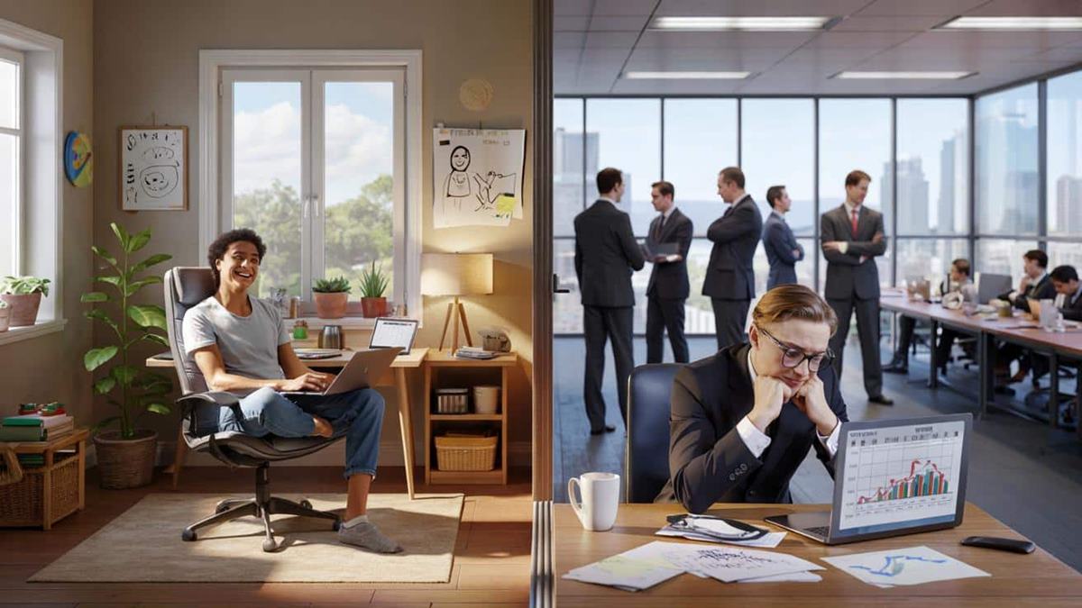 Researchers studying remote work for four years reach a blunt conclusion: home working makes us happier – and bosses hate it