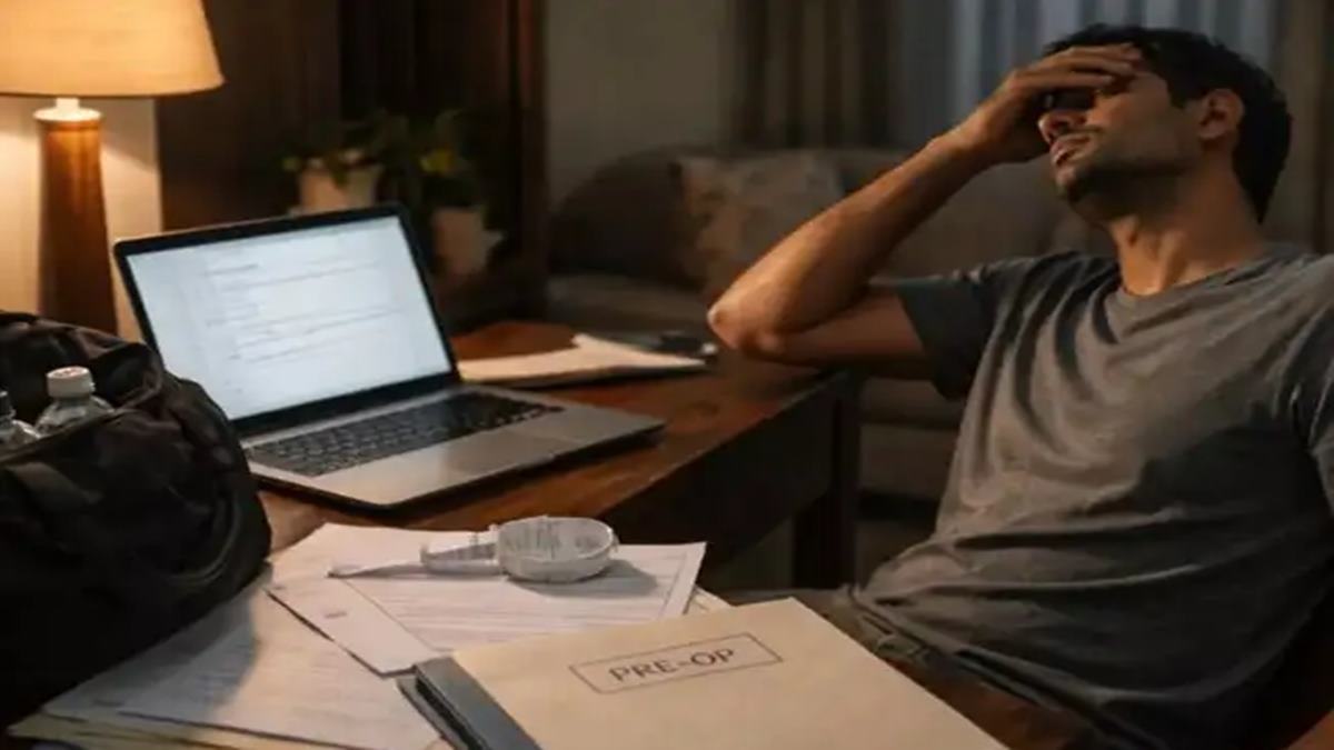 Boss demands full workday from sick employee before tumor surgery; triggers office rights debate. 'Not a money making machine'