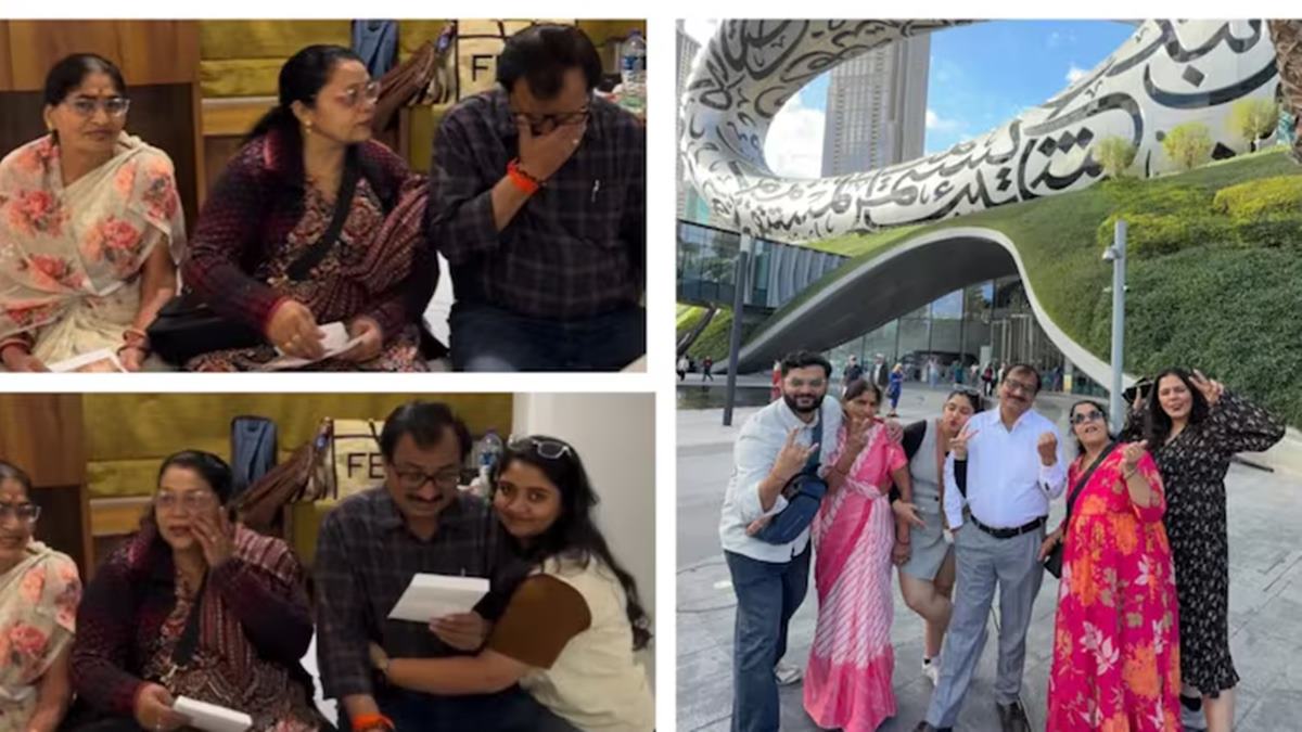 Nvidia Employee Surprises Family With Dubai Trip, Moves Internet To Tears: "Time To See The World"