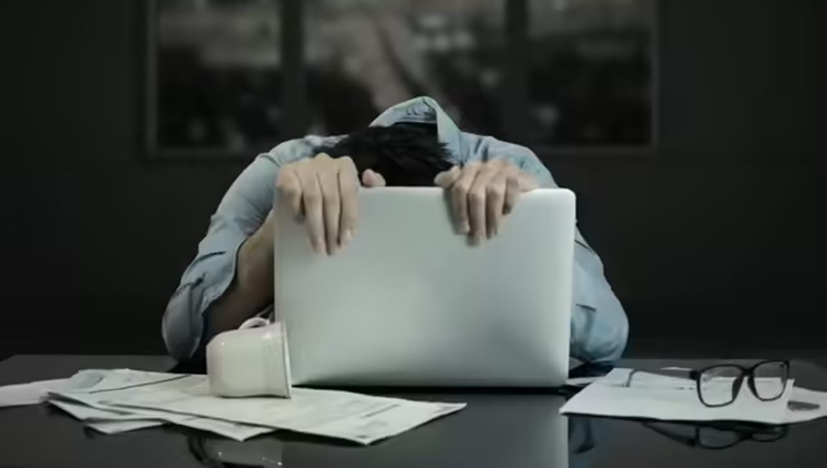 Burnt-out employee wants to resign in April despite no backup job. Why he wants to do in April?