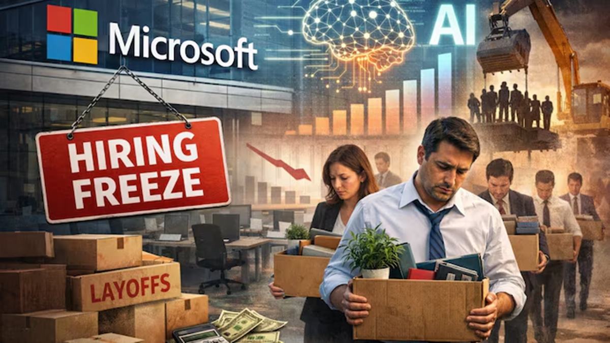 After 15,000 layoffs, Microsoft now plans to stop hiring to save cost and protect margins
