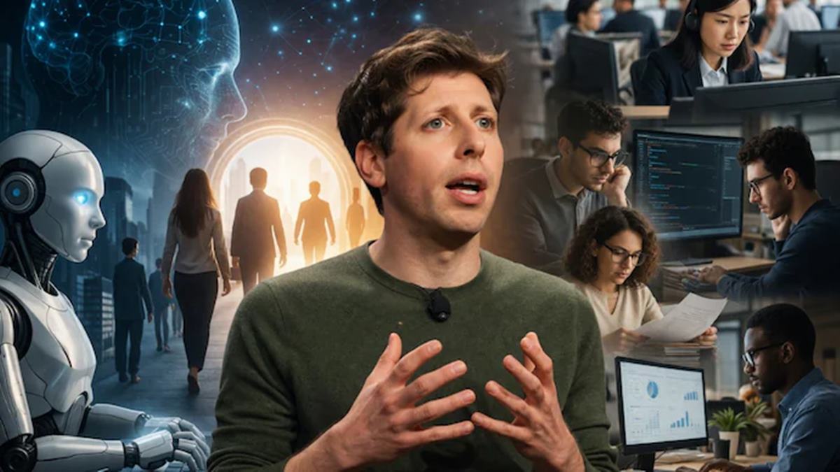 Sam Altman says AI will create new jobs, but Anthropic data reveals 10 career options are not safe